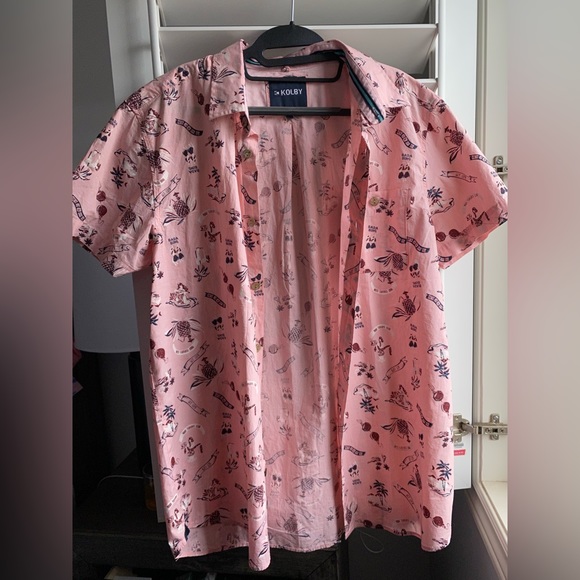 Kolby - Men’s short sleeve button up. Kolby. Size L - Picture 2 of 2